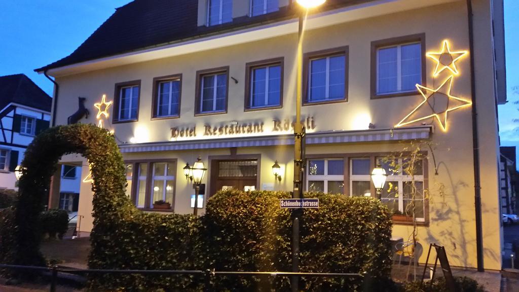 Hotel Roessli Allschwil Eksteriør bilde
